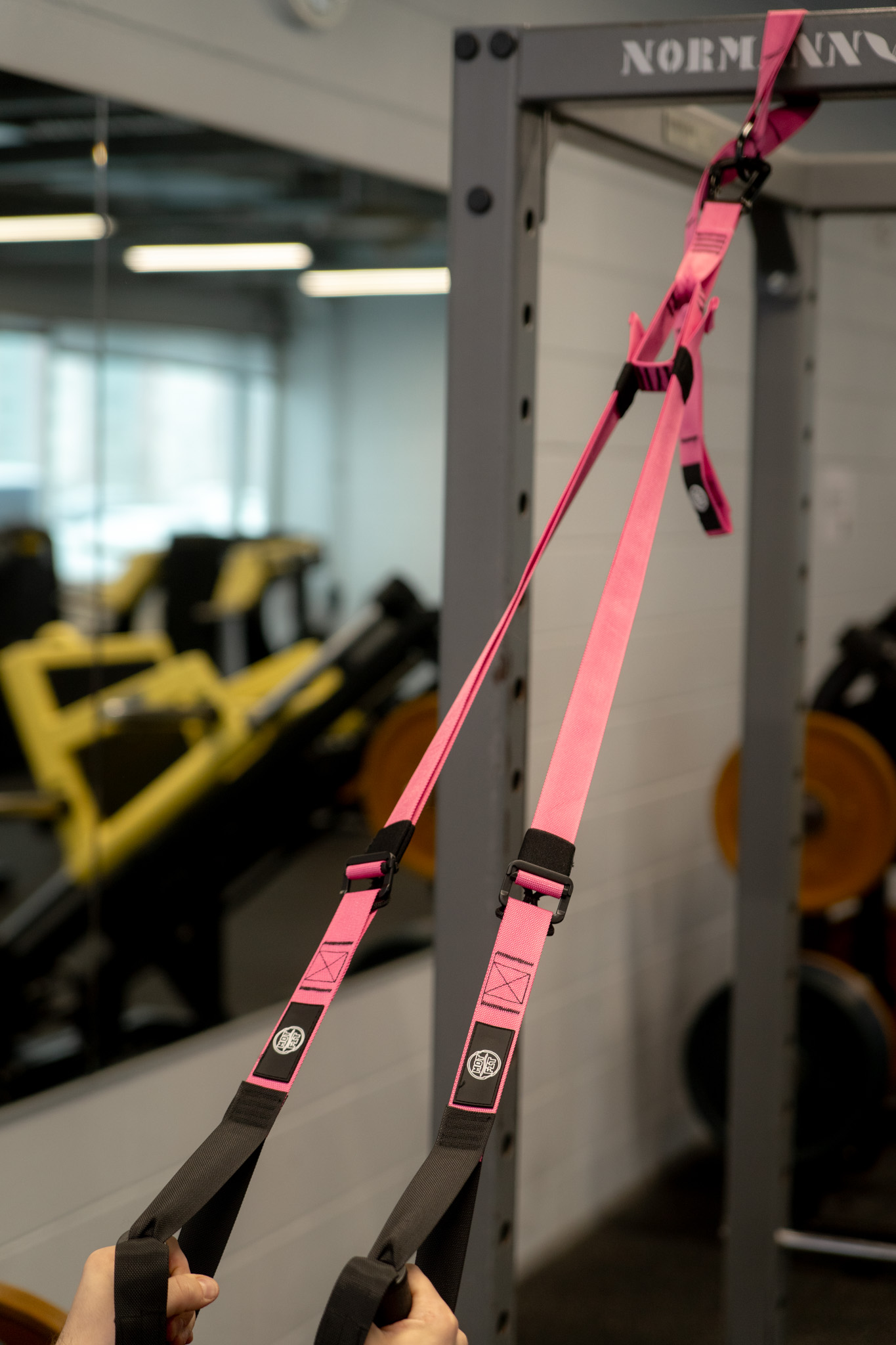 Treeningrihmad roosa - Image 4